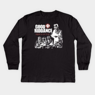 Good Riddance band Peace in Our Time Kids Long Sleeve T-Shirt